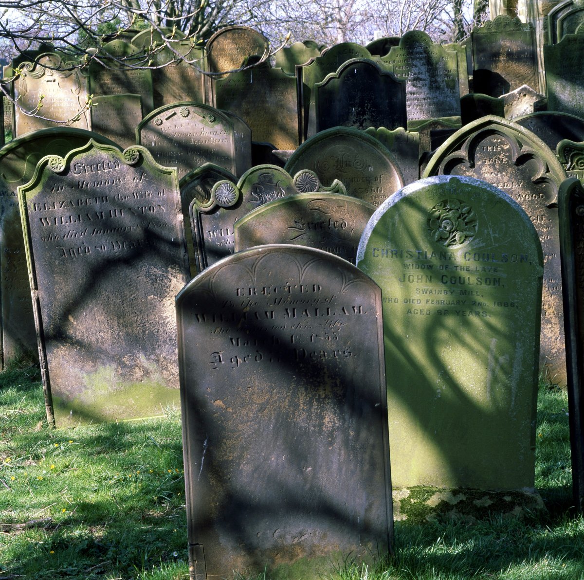 Mandatory Credit: Photo by Arcaid / Rex Features Gravestones