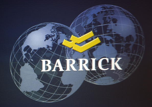 The Barrick Gold Corp. logo.