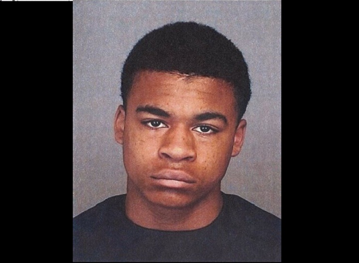 This image from the Spokane, Wash., Police Department shows Kenan Adams-Kinard, 16, who is being sought by police in connection with the beating death of an 88-year-old World War II veteran outside an Eagles lodge in Spokane on Wednesday, Aug. 21, 2013. Police say they have arrested one of two teens suspected of fatally beating Delbert Belton in his car at random Wednesday night outside the lodge as he was waiting for a friend. Belton was found with serious head injuries and died in the hospital Thursday.