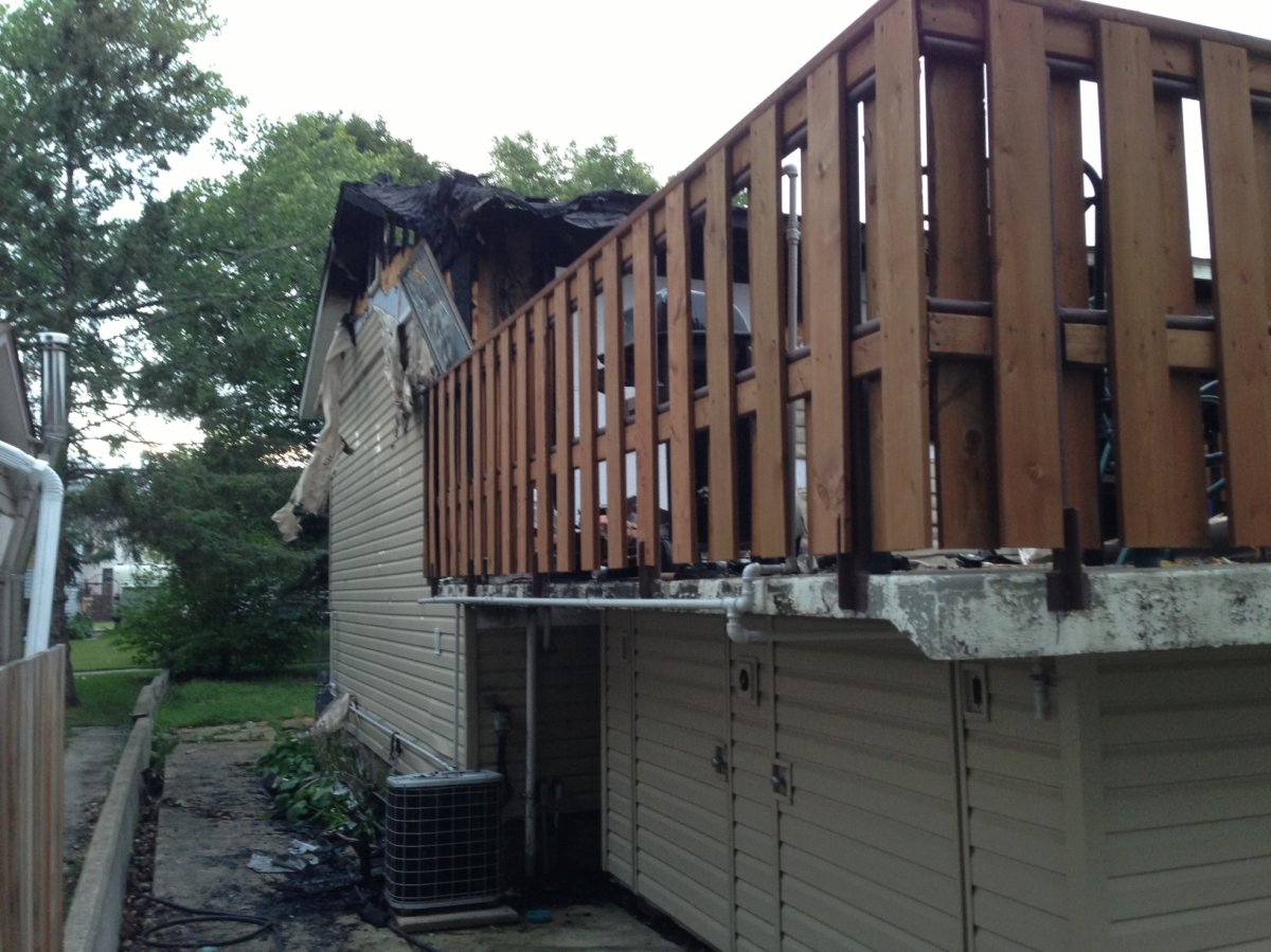 A St. Vital bungalow sustained $250,000 damage in a Thursday night fire.