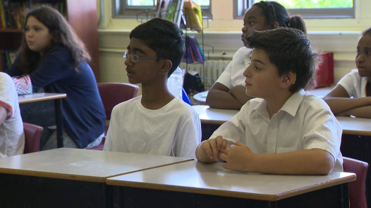 Westmount Park Elementary started school Wednesday.