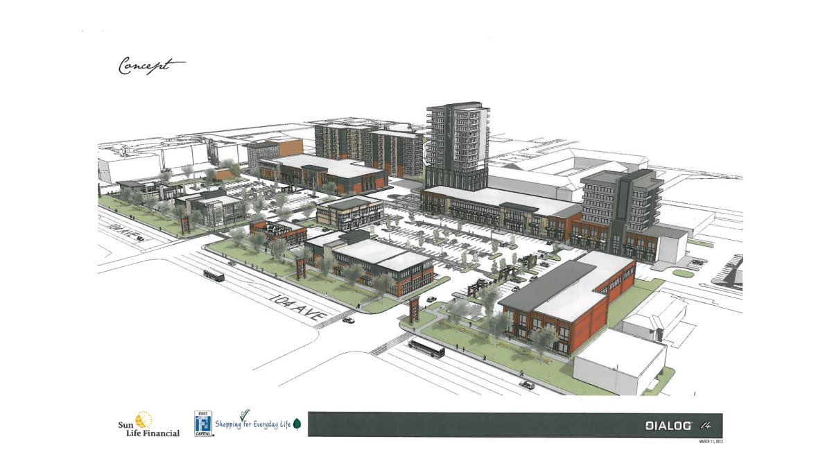 Proposed plans for the Molson Brewery redevelopment.