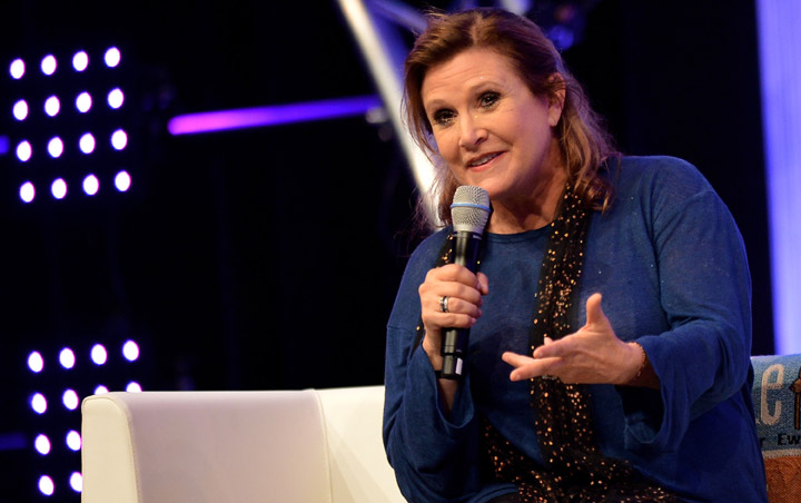 Carrie Fisher, pictured in July 2013.