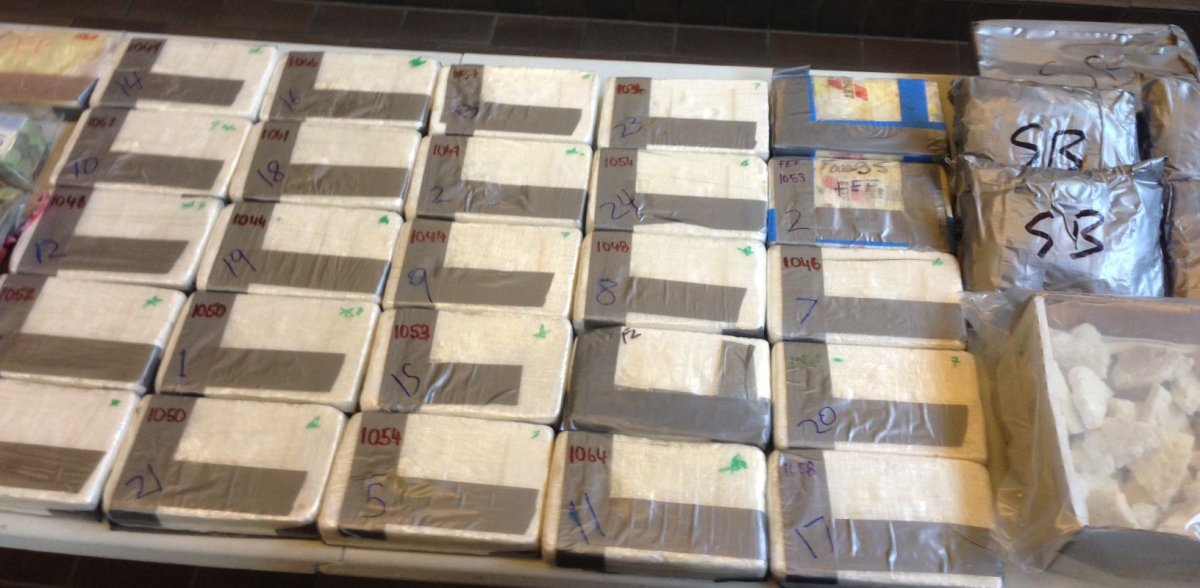 Largest cocaine seizure in Edmonton city police history after traffic stop