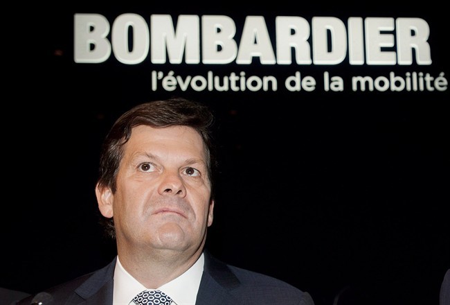 Bombardier Inc. President and Chief Executive Officer Pierre Beaudoin attends the company's annual general meeting in Montreal Thursday, May 9, 2013.