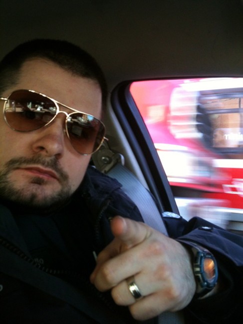 James Forcillo is seen in this undated photo. A Toronto police officer is facing a rare murder charge in the death of a young man who was shot multiple times while apparently wielding a knife on an empty streetcar. Const. James Forcillo was charged Monday with second-degree murder in 18-year-old Sammy Yatim's death last month. 