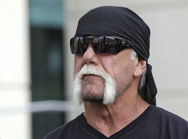 Former pro wrestler Hulk Hogan (Terry Bollea), is pictured on Oct. 15, 2012 in Tampa, Fla.