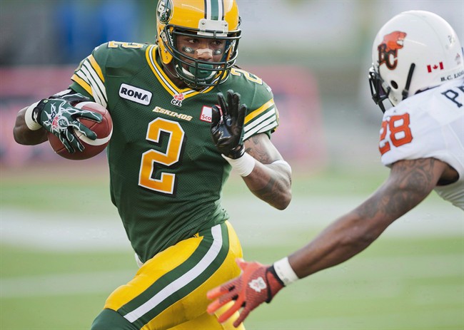 The Alouettes acquired veteran Fred Stamps from the Edmonton
Eskimos for receiver Kevin Stafford.