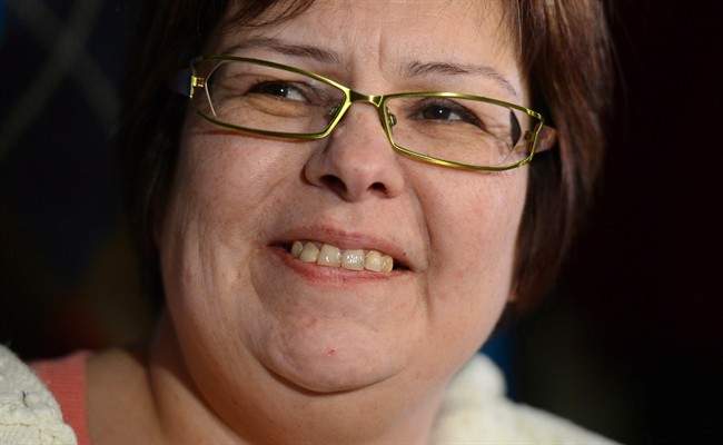 Attawapiskat Chief Theresa Spence in Ottawa on Jan. 24, 2013.