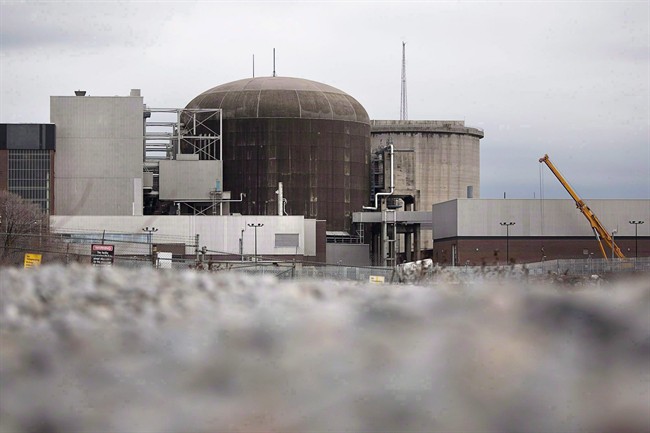 The Pickering Nuclear Generating Station in Pickering, Ont. is pictured on March 16, 2011.