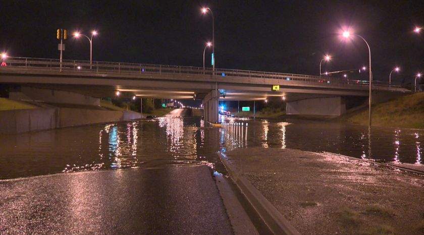 Flooding in Edmonton following overnight storm - image