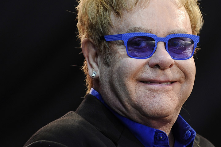 Elton John, pictured in July 2013.
