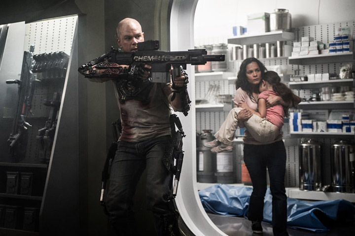Matt Damon stars in 'Elysium.'.