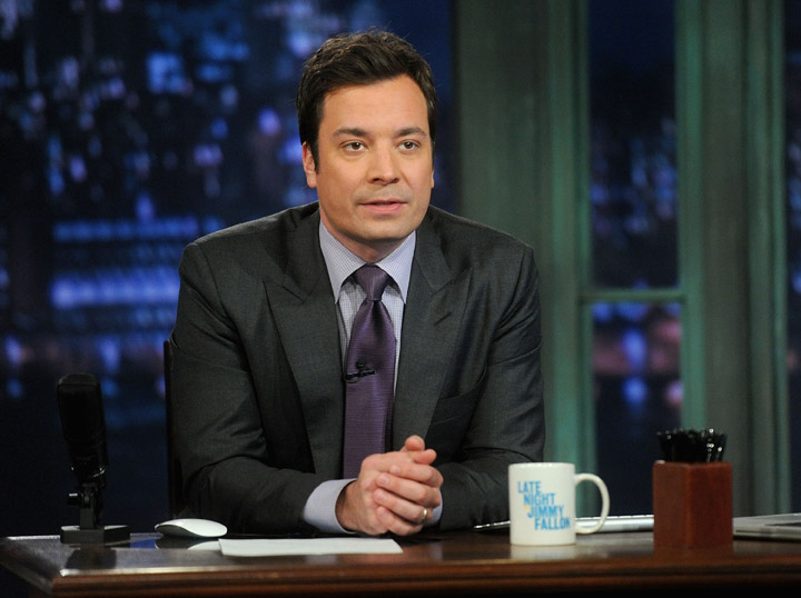 Jimmy Fallon on `Late Night.`.