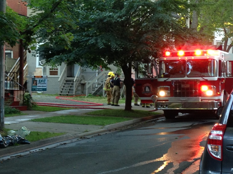 Just after 6 p.m. on Friday, police responded to a call of a disturbance at a student apartment at Jubilee and Edward.