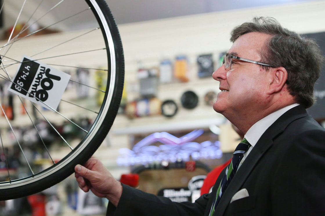 FILE -- Finance Minister Jim Flaherty moved to eliminate this spring import tariffs on a range of sporting equipment items "to help Canadian families.".