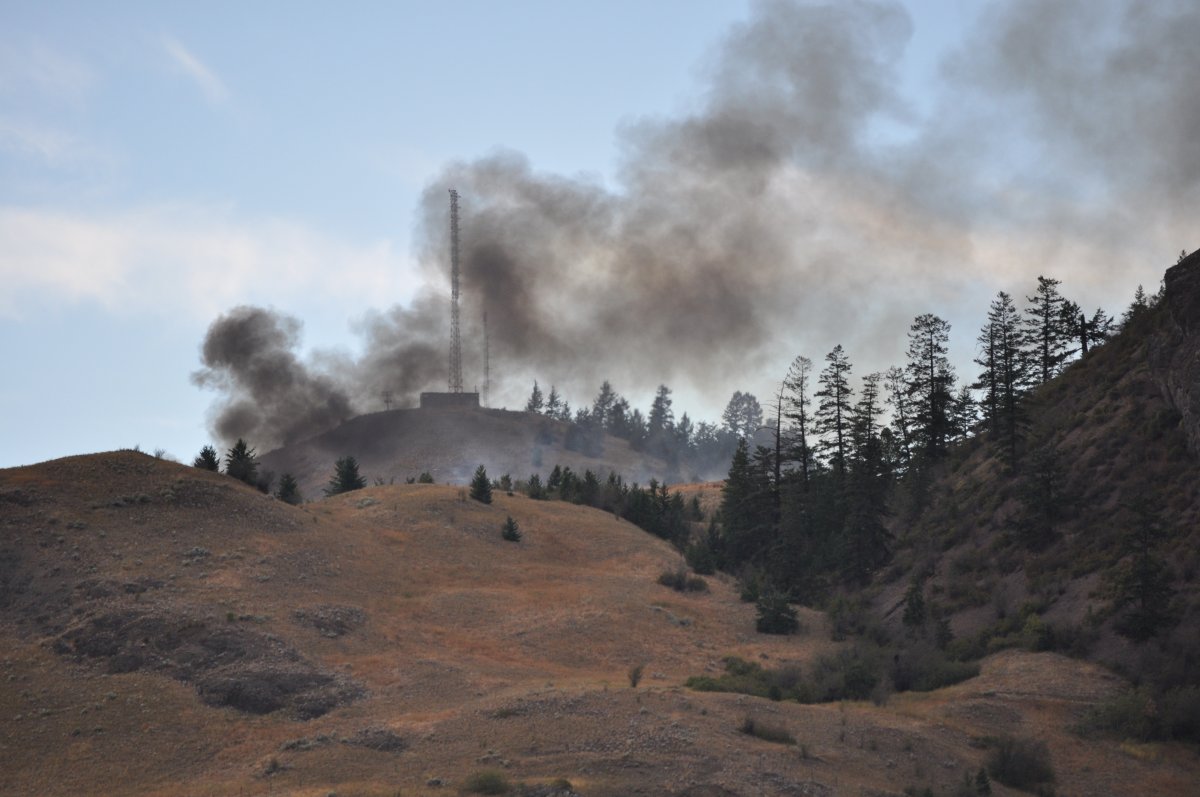 WATCH Fire rips through Vernon landfill Globalnews.ca
