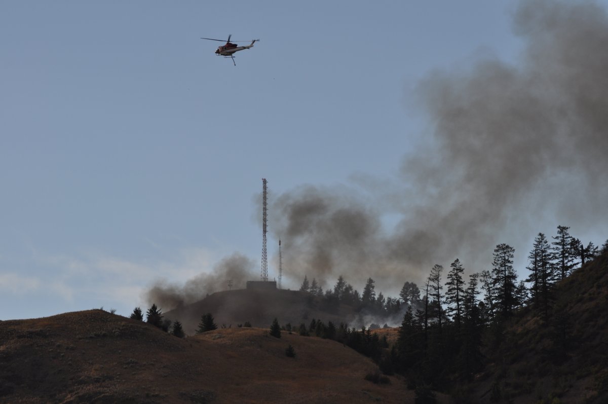 WATCH Fire rips through Vernon landfill Globalnews.ca