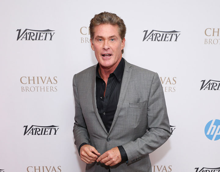 David Hasselhoff, pictured in May 2013.