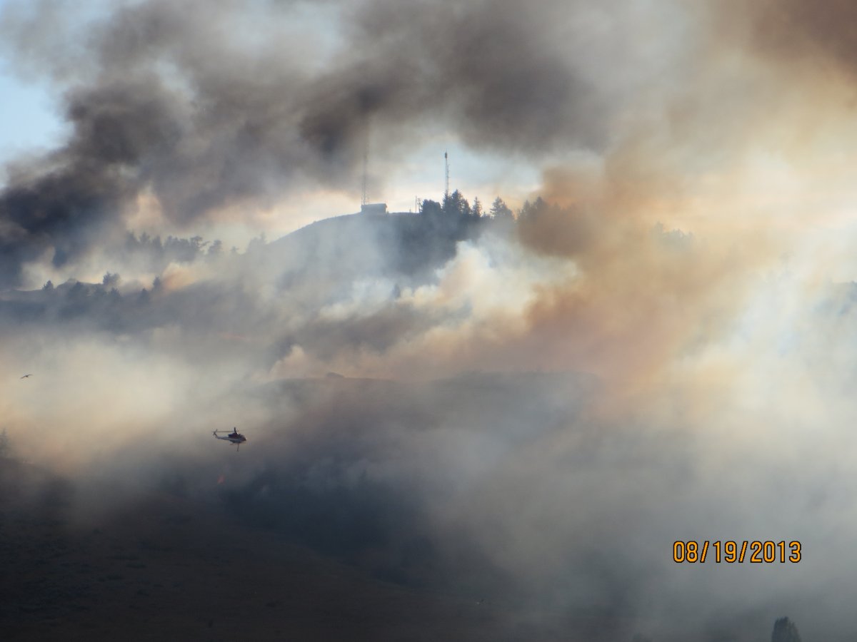 WATCH Fire rips through Vernon landfill Globalnews.ca