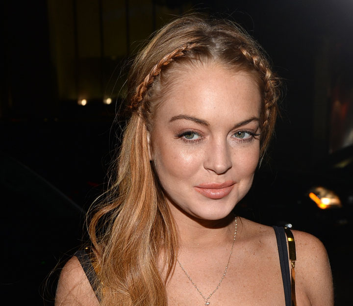 Lindsay Lohan, pictured in April 2013.