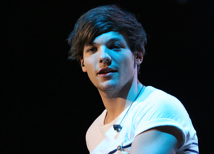 Louis Tomlinson of One Direction, pictured in 2012.