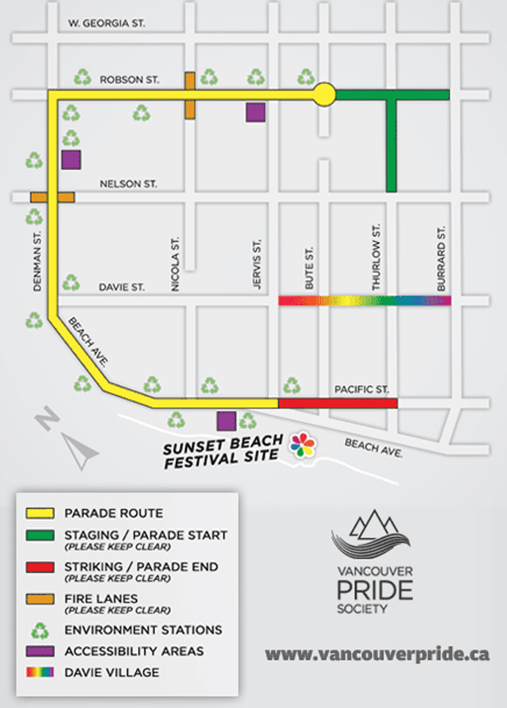 Hundreds of thousands shine bright at Vancouver Pride Parade BC