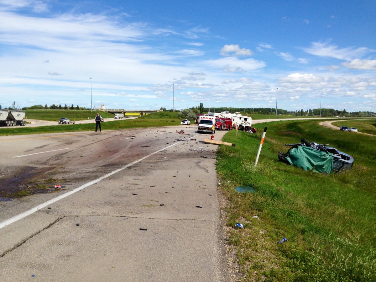 One man is dead after a serious crash on a busy stretch of road near Portage la Prairie.