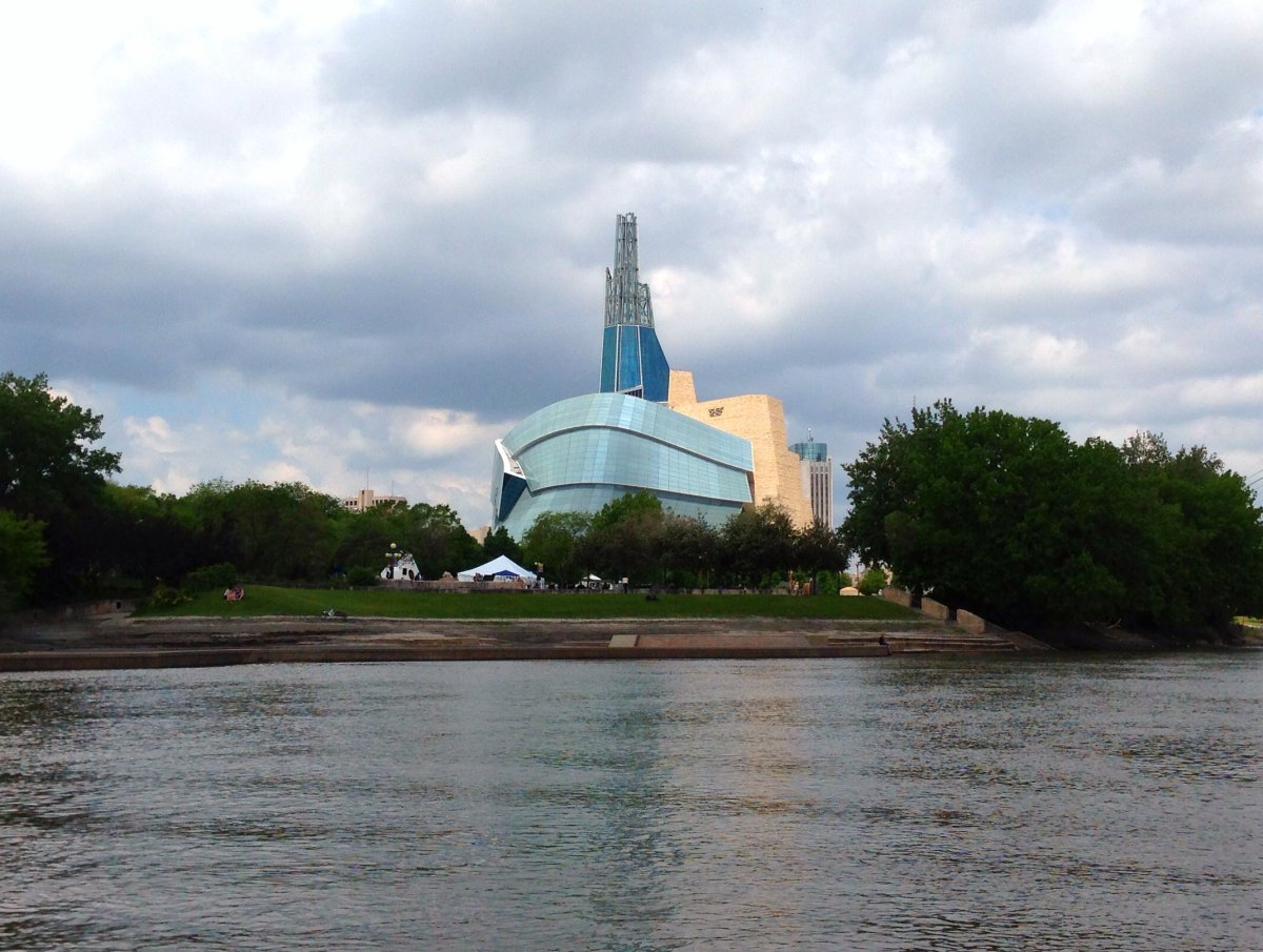 The Canadian Museum for Human Rights in Winnipeg, in 2013.