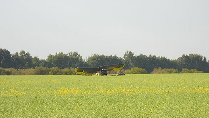 A second crop duster has crashed this week in Saskatchewan after a plane’s wheel clipped the ground southeast of Nipawin.
