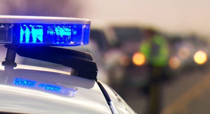 RCMP vehicle, police lights