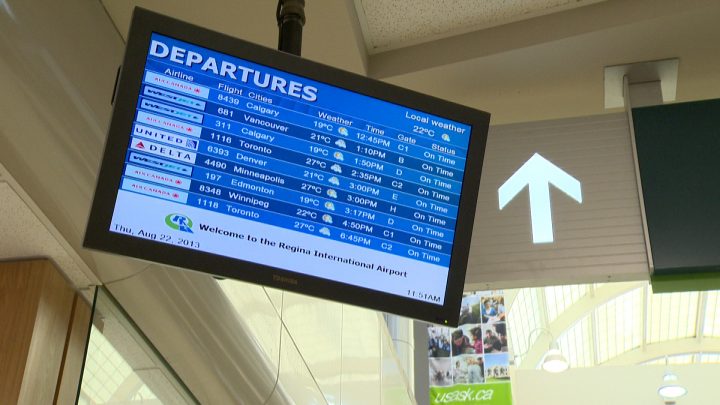 The Regina Airport Authority is asking Ottawa for help offsetting its revenue losses brought on by the pandemic.