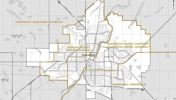 Federal Electoral Boundaries Commission submits final report, makes two changes to redrawn ridings in Saskatchewan.