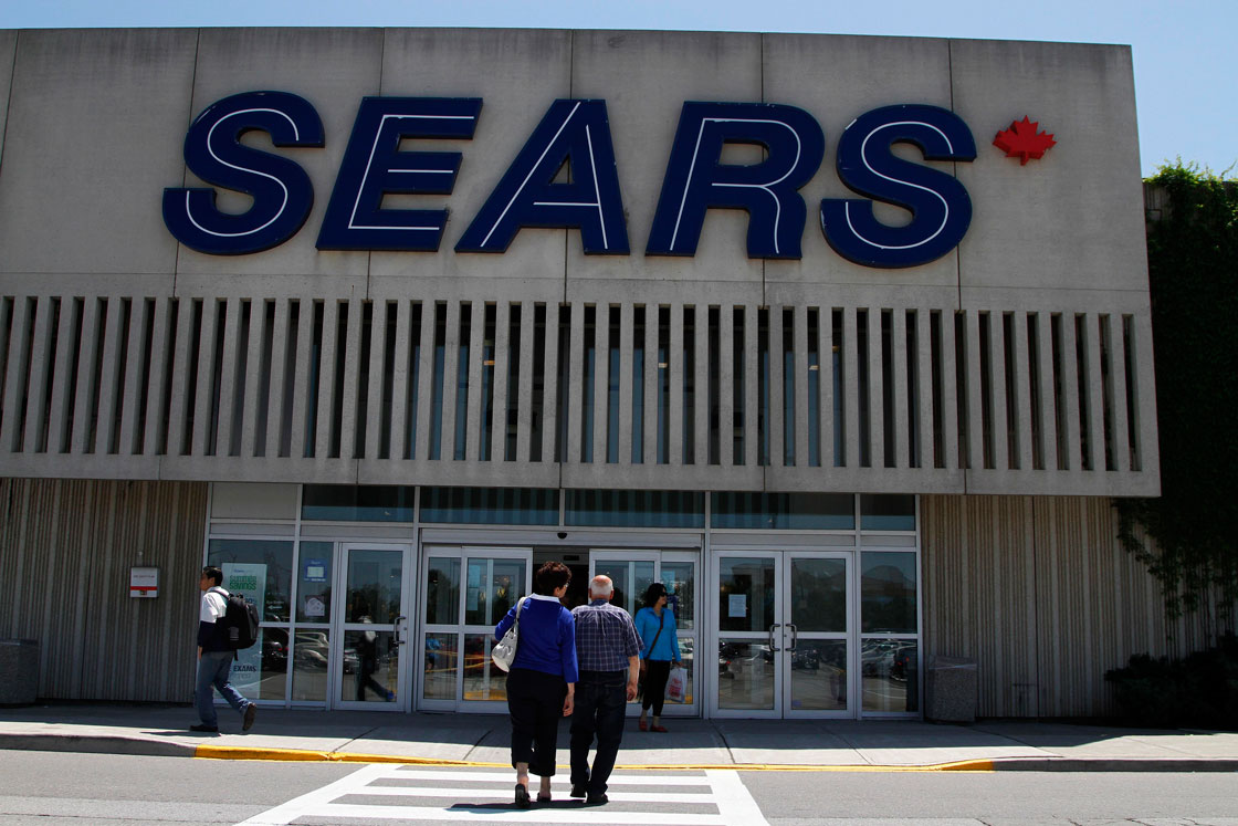 Sears Canada said Tuesday it has cut head-office jobs as part of the department store's turnaround efforts. 