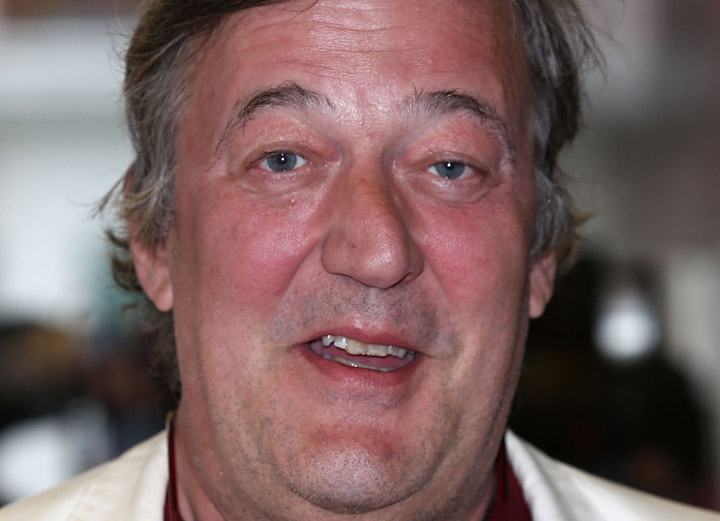 Stephen Fry, pictured in June 2013.