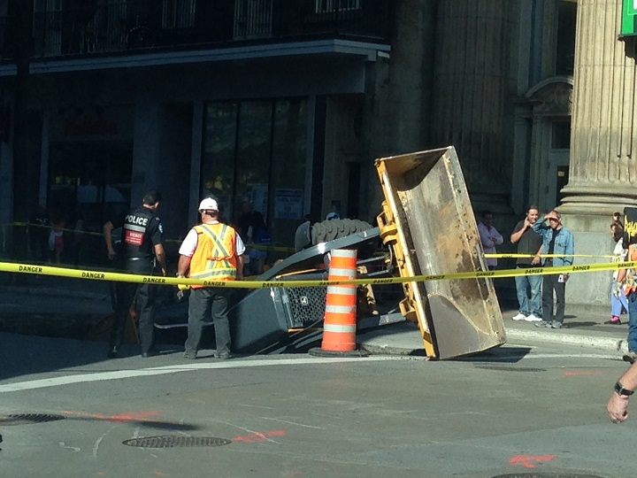sinkhole montreal