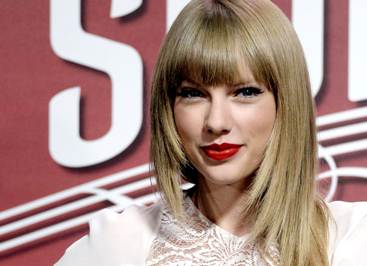 Taylor Swift, pictured in August 2013.