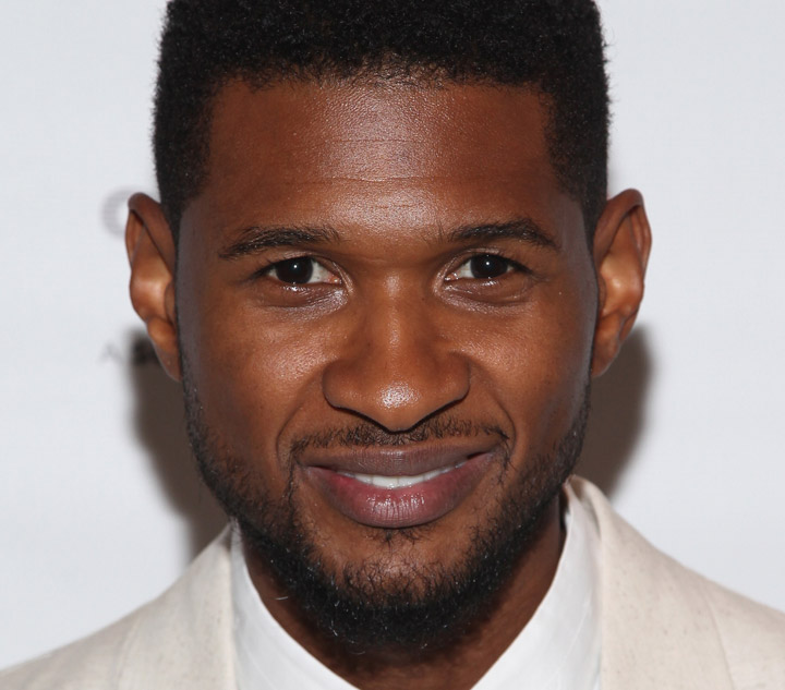 Usher, pictured in July 2013.