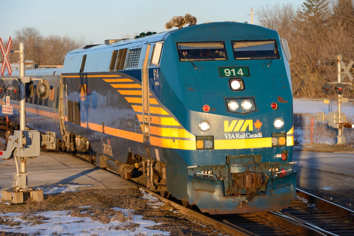 Two dead after Toronto-bound Via train collides with car east of Chatham - image