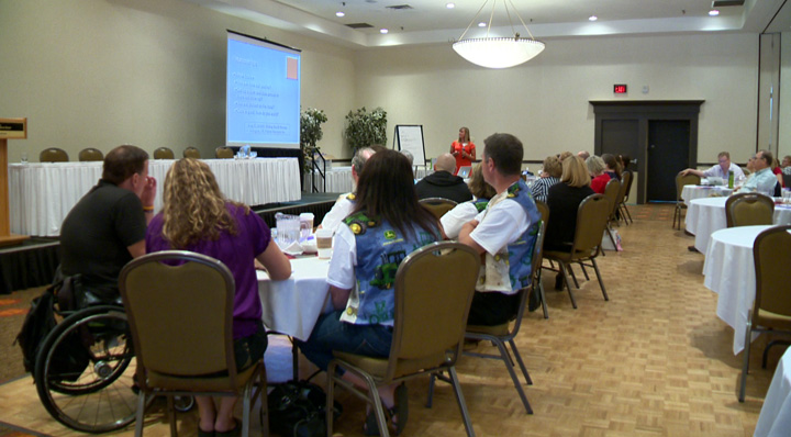 Over 240 people have come from across Canada to Saskatoon to learn about the latest research on a rare genetic disorder.