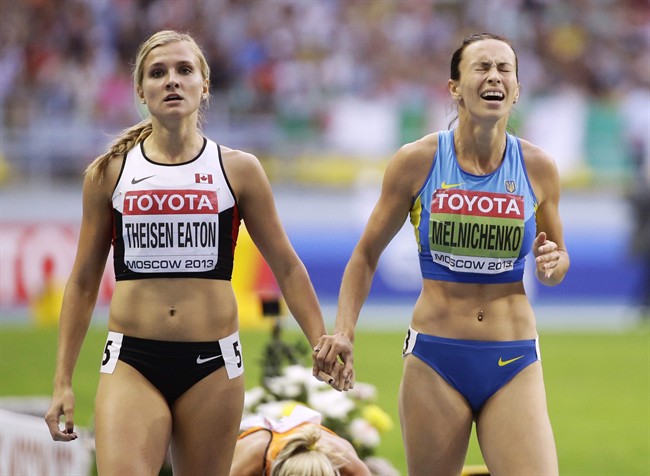 Sask.’s Theisen Eaton wins silver at world track and field championships - image