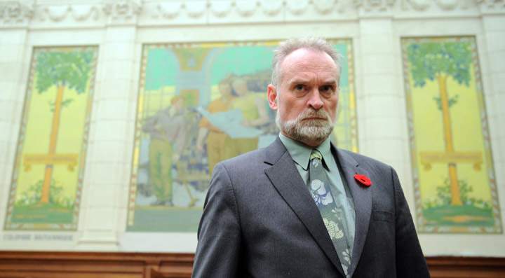 Michael Ferguson at a Commons committee examining his certificate of nomination to the position of Auditor General on Oct. 31, 2011.
