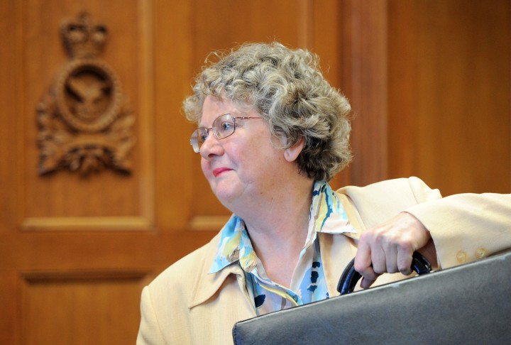 Mary Dawson, ethics commissioner, appearing at a committee meeting on the Conflict of Interest Code in May 2012.