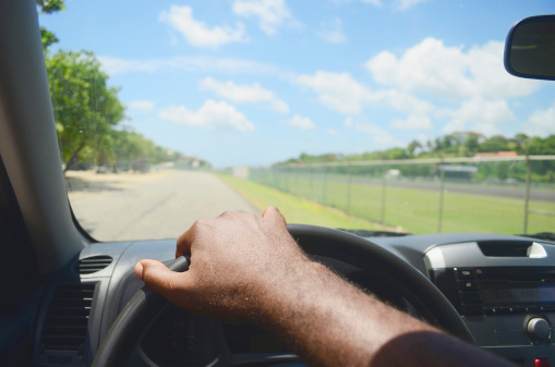 Sneezing causes driver to lose control - image