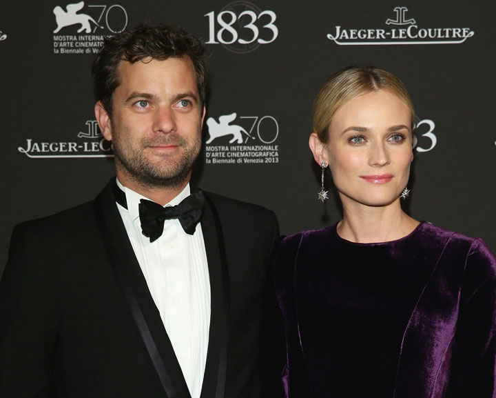 Actress Diane Kruger and Joshua Jackson in September 2013. (Getty Images)