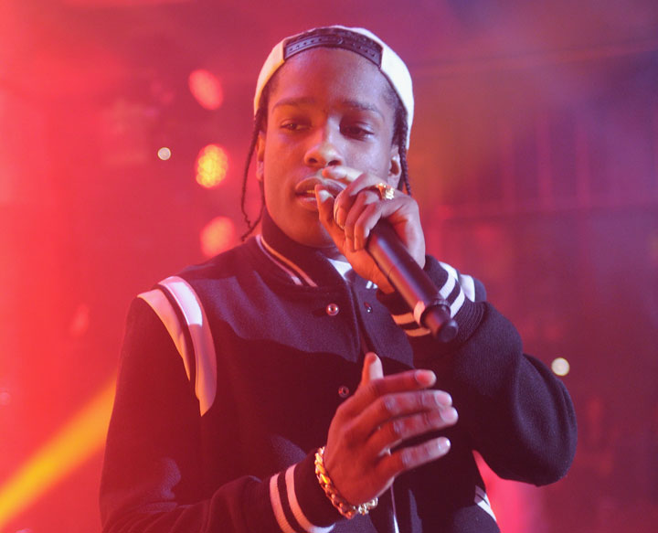 A$AP Rocky, pictured on Sept. 9, 2013.
