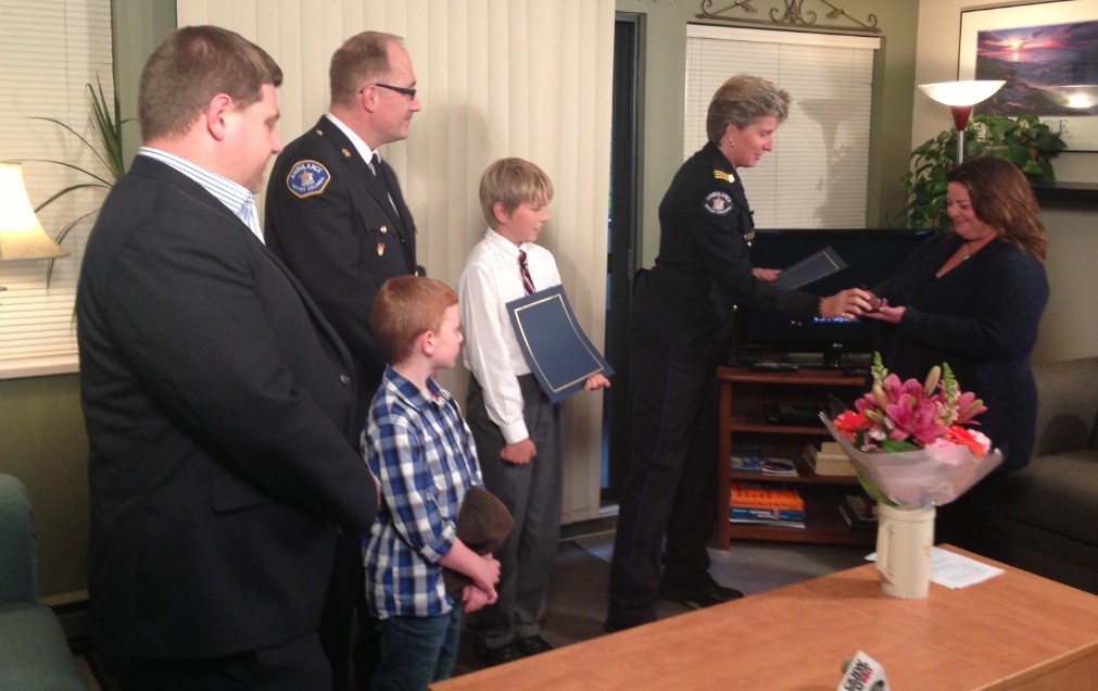 Eleven-year-old credited with helping save his dad’s life - image