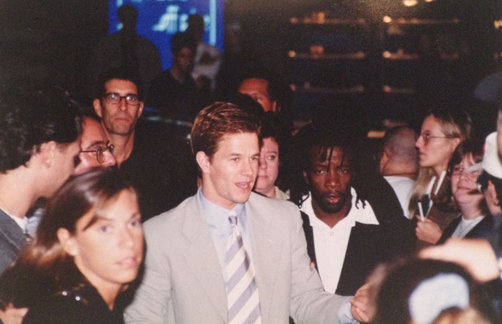 Mark Wahlberg arrives at the premiere of 'Boogie Nights' at the Toronto International Film Festival in 1997.