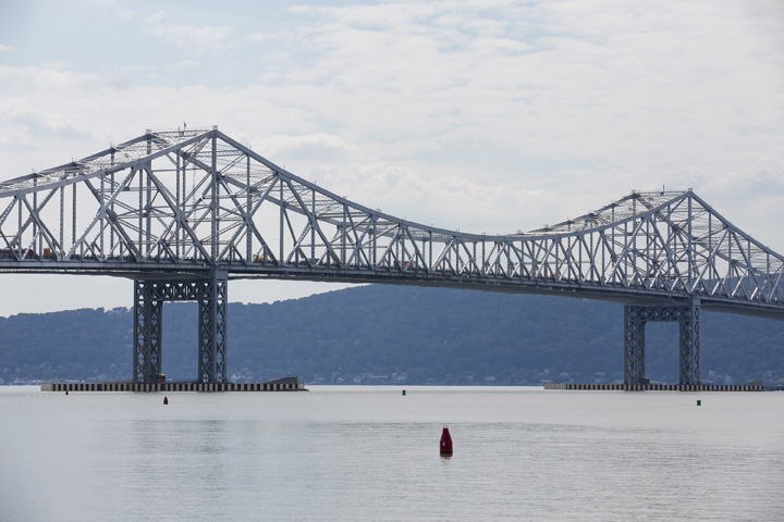 This Aug. 20, 2012, file photo shows the Tappan Zee Bridge which spans the Hudson River in New York. 