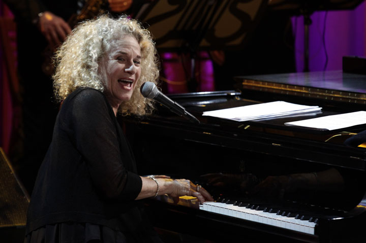 Carole King, pictured in May 2013.